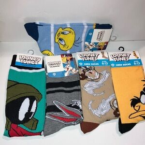 Warner Bros. Looney Tunes Casual Socks Collection - 5 pair‎